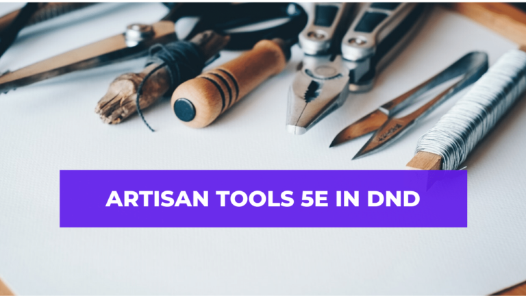 artisan tools 5e guide